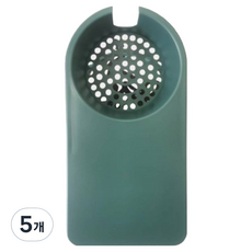 루네타 깔끔한 데스크컵홀더, 딥그린, 5개