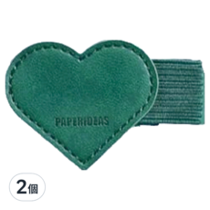 PAPERIDEAS 自黏式筆環, 聖誕綠色, 2個