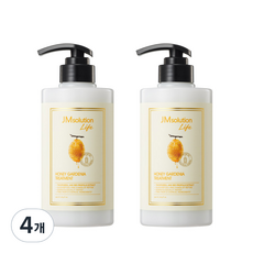 JMsolution 香氛護髮素 蜂蜜梔子花, 4個, 500ml