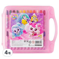 CATCH! TEENIEPING 5 皇家系列蠟筆, 24色, 4個