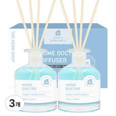 홈닥터 기분좋은 홈닥터 디퓨저 2p, 홈&룸스멜, 500ml, 3개