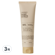바이아우어 하트놀 바디스크럽 머스크플로럴향, 3개, 150ml