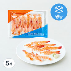 ISEA 흰다리새우살 자숙 탈각 포장횟감 초밥용 (냉동), 5개, 170g(6LH, 20미)
