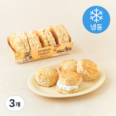 해이우드 앤 파젯 영국산 프리미엄 치즈 스콘 (냉동), 65g, 3개, 4개입