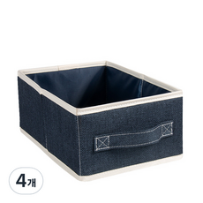 미카엘 옷장 행거 선반 수납 9단 서랍추가, 네이비, 4개