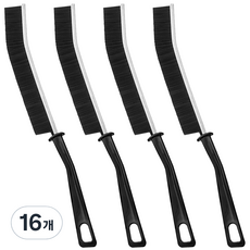 comet 家用超薄縫隙刷, 16個, 黑色