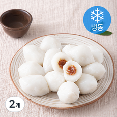 수라당 송편 흰 (냉동), 1kg, 1개입, 2개