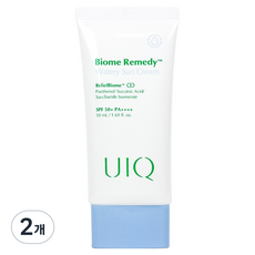 유이크 바이옴 레미디 수분 선크림 SPF50+ PA++++, 50ml, 2개