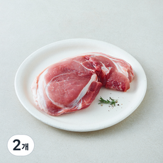 파머스팩 제주 흑돼지 미박 앞다리 수육용 (냉장), 2개, 500g