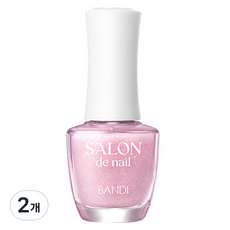 BANDI NAILS Salon de Nail, 7ml, 2個, G102 露水粉紅亮片