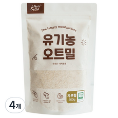 Jam Muk 嬰兒燕麥粉 中期, 4個, 300g