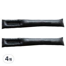 URBAN CAR 車用縫隙防漏條 4入, 黑色, 4個