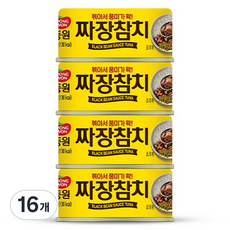 동원 짜장 참치, 90g, 16개