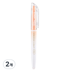 Oreum可擦式自然色螢光筆, 橘色, 2個