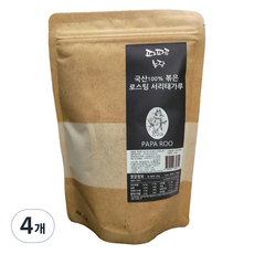 파파루 국산 로스팅 볶은 서리태 가루, 250g, 4개