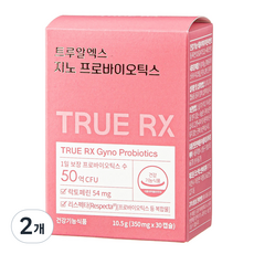 트루알엑스 지노 프로바이오틱스 10.5g, 30정, 2개