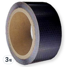 TIS 고휘도 벌집 반사테이프, 블랙, 3개