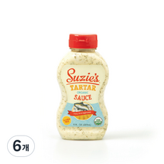 수지스 유기농 타르타르소스, 237ml, 6개