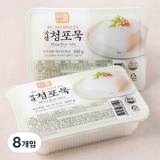친정엄마 국산 청포묵, 350g, 2개입, 4개
