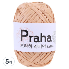 마마니트 프라하 뜨개실, 04 옐로베이지, 5개