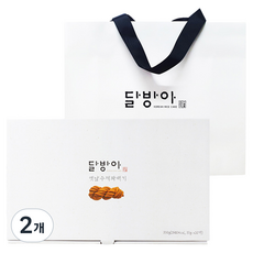 달방아 옛날 수제꽈배기 + 쇼핑백, 350g, 2개