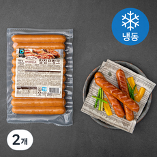 대상 리치부어스트 칼집 프랑크 (냉동), 750g, 2개