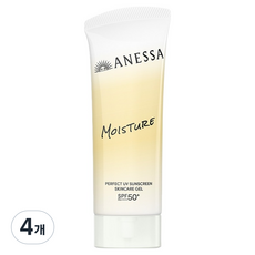 아넷사 퍼펙트 유브이 선스크린 스킨케어 젤 NB SPF50+ PA++++, 90g, 4개