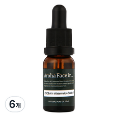 Aloha Face In西瓜籽油, 10ml, 6個