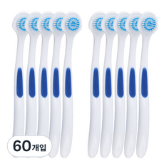 오랄라 폼 혀클리너 브러쉬 블루, 60개