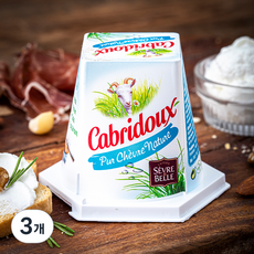 세브르벨 까브리두 염소치즈, 125g, 1개입, 3개