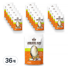 펫츠플레이트 레토르트 간식 20g, 치킨맛, 36개