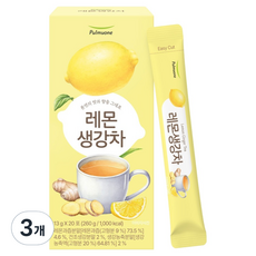 Pulmuone Health Life 圃美多健康生活 檸檬薑茶, 3個, 13g, 20入