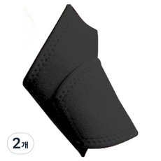 Suni Market 運動日常護腕 左手配戴 單個 黑色, 2個