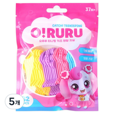 Oruru 奇妙萌可 兒童牙線, 2cm, 5個, 32入