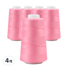 OWL 40수 2합 재봉사 5p, 핑크, 4세트