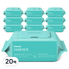 베베숲 에센스 아기물티슈 캡형, 50g, 70매, 20개