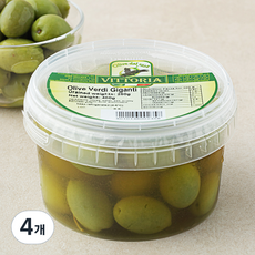 비토리아 자이언트 그린 올리브, 450g, 4개