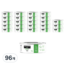 네츄럴코어 퍼피 강아지 프리벤션 다이어트 베지 피모 주식캔 습식사료, 고구마, 75g, 96개