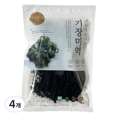 석하 아침에 건져올린 기장실미역, 70g, 4개