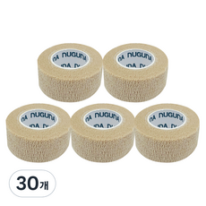 韓國 NUGUNA 自黏繃帶 2.5cm x 4.5m 膚色, 1入, 30個