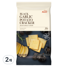 스내픽 흑마늘 감자 크래커, 2개, 286g