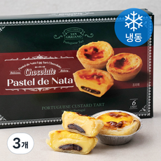 산줄리아노 파스텔 드 나타 에그타르트 초콜릿맛 6개입 (냉동), 360g, 3개