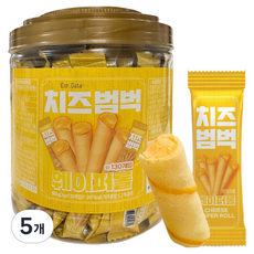 Dua Kelinci 滿滿起司威化捲, 5個, 390g