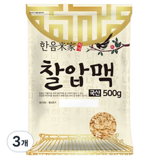 한음미가 국내산 찰압맥, 500g, 3개