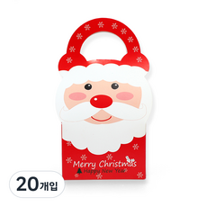 野餐屋 聖誕手提盒, 混合顏色, 20入