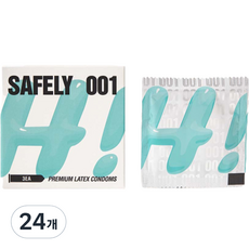 SAFELY HI 001 콘돔, 3개입, 24개