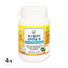 보스웰리아 상어연골 정 60g, 4개, 120정