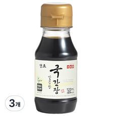 Shinangchon 釀造乾淨的湯醬油, 120ml, 3個