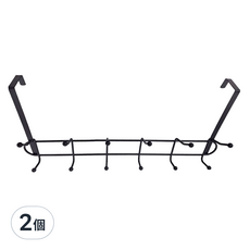 BEER BEAR 皮久熊 鏡面門後雙層6掛勾 MY5670 50 x 22 x 12cm, 2個