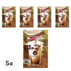 台灣茶人 鐵觀音黑糖奶茶茶包 (35g/袋) - 手搖飲風味 暖心享受, 5包, 5袋